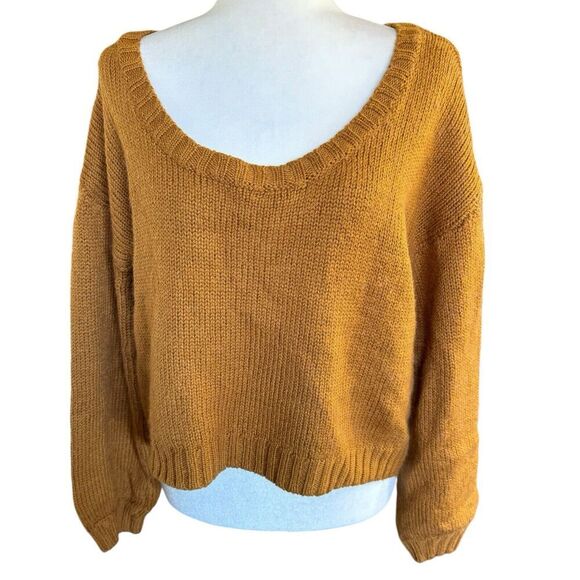 Song Of style Sweater Revolve Women's Morgan In Copper XL Cozy Colorful Casual - Picture 1 of 9